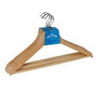 Lot de 5 Cintres Bois, galbés Eco