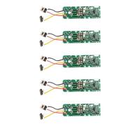Lot de 5 circuits imprimés de protection for chargeur de batterie, compatibles avec les aspirateurs Dyson 21,6 V V6 V7