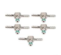 Lot de 5 clapets anti-retour d'huile pour tube d'injecteur avec options 2 et 3 voies, compatible avec 110 injecteurs à rail commun, (D)