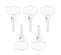 Lot de 5 clés à poignée de fenêtre en UPVC avec code clé 1323 pour poignées de verrouillage de fenêtre Hoppe, fabriquées à partir d'alliage pour un fonctionnement fiable et fluide de la poignée de