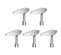 Lot de 5 clés triangulaires internes multifonctions pour porte élévatrice | Professionnel pour compteur d'eau d'ascenseur, adaptateur de compteur électrique, accessoires utilitaires ménagers