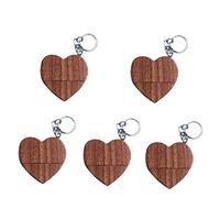 Lot de 5 clés USB en bois avec disque dur USB 2.0/3.0 en bois (2.0/2GB)