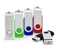 Lot de 5 clés USB en vrac Capacité réelle 1 Go