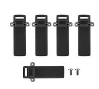 Lot de 5 Clips de Ceinture pour Talkie-walkie Baofeng UV-5R