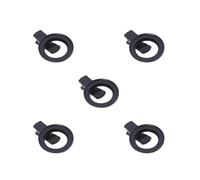 Lot de 5 clips de filtre professionnels pour la plupart des téléphones, noir, 6,7 cm