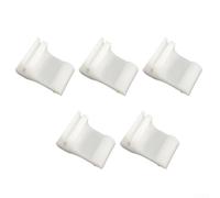 Lot de 5 clips de fixation pour grille de pare-brise pour Fiat Panda 2003-2012, fixations d'admission d'air ABS remplaçant 71749907, fixations extérieures blanches