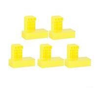 Lot de 5 clips de nivellement d'angle pour un alignement précis des carreaux muraux à 90 degrés et un espacement constant des joints aux coins intérieurs et extérieurs