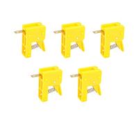 Lot de 5 clips de test de moteur à ressort 50 A en laiton robuste pour lampes LED, vieillissement, câblage rapide, poteau de câblage rapide