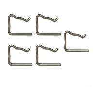 Lot de 5 clips de tuyau d'injecteur de carburant compatibles avec Ford 1982A4 7701477442 4S7Q9F524AB de rechange pour plusieurs modèles de véhicules