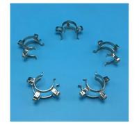 Lot de 5 clips en acier inoxydable 19# for joint rodé en verre 19#