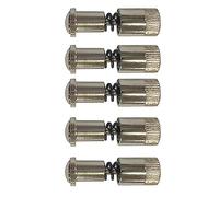 Lot de 5 colliers de serrage à vis à pression pour machine à coudre et vis à ressort réglable de rechange