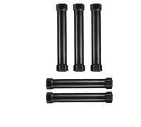 Lot de 5 colonnes d'espacement hexagonales M3 x 55 mm en aluminium, colonnes de connexion hexagonales, pour drone quadrirotor, avion télécommandé, modèles à faire soi-même, noir