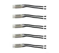 Lot de 5 commutateurs de contrôle de protection thermique pour moteur 17 AM, dispositif de protection contre la surchauffe série KSD9700 Interrupteur bimétallique thermique, thermostat à