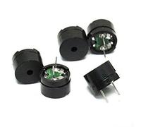 Lot de 5 composants de buzzer piézo passif 5 V pour Arduino, pour Raspberry Pi et panneaux de contrôle industriels - Fréquence 2 kHz, impédance 16 ohms