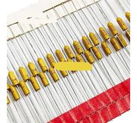 Lot de 5 condensateurs axiaux au tantale 106K T332C106K035 10UF/10V/15V 10UF/25V 35V10UF(25V10UF VISHAY)