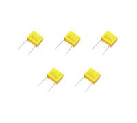 Lot de 5 condensateurs de sécurité X2 MEX TENTA MKP 0.033uF 33nF 275VAC 10 mm jaune