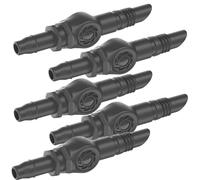 Lot de 5 connecteurs de 4,6 mm 3/16" pour le système Micro Drip de Gardena relie le tube d'installation #06