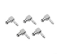 Lot de 5 connecteurs de Retour de Carburant Diesel pour Bosch 110 Noir (C) | pour injecteur Bosch 110, tuyau de clapet anti-retour avec circlip, options 2 voies 3 voies, noir (C)