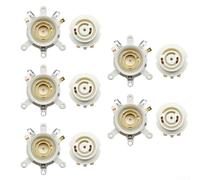 Lot de 5 connecteurs de thermostat de bouilloire électrique - Coupleur assorti supérieur et inférieur pour bases de bouilloire à chauffage rapide, contrôle précis de la température et installation