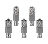 Lot de 5 connecteurs filetés en métal durable pour les amateurs d'électronique