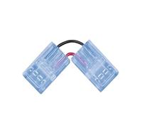 Lot de 5 connecteurs for ruban LED 2 broches 8 mm et 10 mm, sans soudure d'angle(Lavender,2 pin 8mm IP20 IP65)