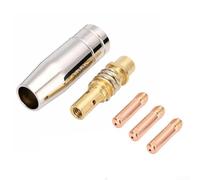 Lot de 5 consommables de soudage pour MIG avec embout de contact et buse pour 15AK MB15 (1.2)