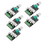 Lot de 5 contrôleurs de vitesse PWM pour moteurs à courant continu, 3 A, fonctionne avec des entrées 6 V 28 V, pour projets