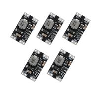 Lot de 5 convertisseurs de tension DC5-12 V 5 V 9 V 12 V 2 A réglables haute efficacité pour électronique module régulateur de tension précis