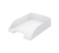Leitz Corbeille à courrier Plus – Polystyrène 100% recyclable A4 600 feuilles Vert clair, lot de 5