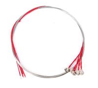 Lot de 5 cordes de rechange pour violon E, noyau en acier de haute qualité, tête sphérique en, son clair et brillant, réponse rapide, adapté aux débutants, paquet de 5 pièces