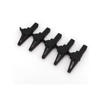 Lot de 5 cordons test banane jack 4 mm vers pince crocodile, grande sonde isolée 83, 1000 V, 32 A(5Pcs 04)