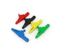 Lot de 5 cordons test banane jack 4 mm vers pince crocodile, grande sonde isolée 83, 1000 V, 32 A(One Size)