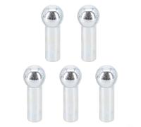 Lot de 5 cosses à billes de poulie de gymnastique pour câbles en acier de 5 mm et 6 mm utilisés dans l'entretien des équipements de fitness (6 mm)