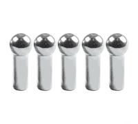 Lot de 5 cosses à rotule pour machines de poulie de salle de sport à domicile Pièces de joint en métal pour câbles (5 mm)