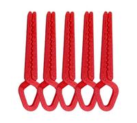 Lot de 5 couches de protection pour vernis à ongles - Réutilisables - Anti-fuite - Imprimé 3D - Pour une application précise - Pour salon, voyage, fête et utilisation quotidienne
