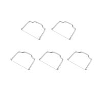 Lot de 5 coupe-foie gras en acier inoxydable - Coupe-beurre, fromage, cheddar, chocolat - Outil de cuisine