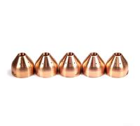 Lot de 5 coupelles de bouclier de gougeage plasma modèle 120977 compatibles avec la torche de coupe plasma 65/85/105 pour consommables en cuivre Powermax1650 T60/60M/80/80M