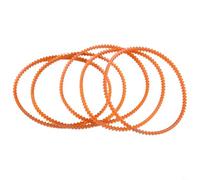 Lot de 5 courroies de moteur en plastique pour machines à coudre électriques domestiques avec large compatibilité (M115)