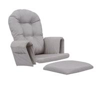 Lot de 5 coussins de chaise à bascule avec poche de rangement - Coussins de rechange lavables pour Glider Rocker