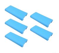 Lot de 5 coussins de siège en mousse EVA en forme de U pour kayak, canoë, bateau dragon, antidérapant, imperméable, avec absorption des chocs haute résilience, pont portable léger (bleu)