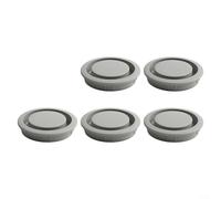 Lot de 5 couvercles d'aération pour une circulation efficace de l'air dans les auditoriums et salles de concert (gris)
