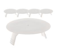 Lot de 5 couvercles de Protection boîte Ø60mm + 2 vis - Blanc - Zenitech