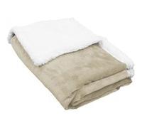 Monsieur Bébé - Lot de 5 couvertures, plaids polaires pour bébé 75 x 100 cm en flanelle et sherpa ultra doux - 4 coloris