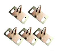 Lot de 5 crochets de verrouillage de selle de vélo électrique, plaque de traction pour siège de scooter électrique, loquet de verrouillage de batterie pour pièces électriques (50 mm)