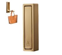 Lot de 5 crochets muraux pliables - Cintres invisibles pour montage mural - Crochets pliables peu encombrants - Étagère en métal durable - Organisateur de vêtements polyvalent pour chambre à coucher