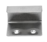 Lot de 5 crochets plats en acier inoxydable pour carreaux de céramique, tableaux d'affichage, cadres photo et applications de suspension de miroir (L)