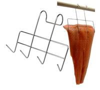 Lot de 5 crochets pour fumer le bacon, le jambon, les magrets de canard, les saucisses et le poisson.