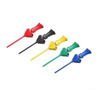 Lot de 5 crochets rétractables IC pour une utilisation avec analyseurs logiques, planches à pain et oscilloscopes dans les tests électroniques