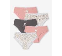 Lot de 5 culottes fille Hello Kitty coton blush 10A