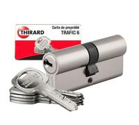 Lot de 5 cylindres s?entrouvrant Traffic 6 pour serrure de porte haute sécurité 20 clés identiques Taille - lot de 5 - 30x40mm